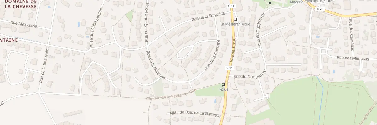 Plan du 9 Rue Dupont des Loges à La Mézière
