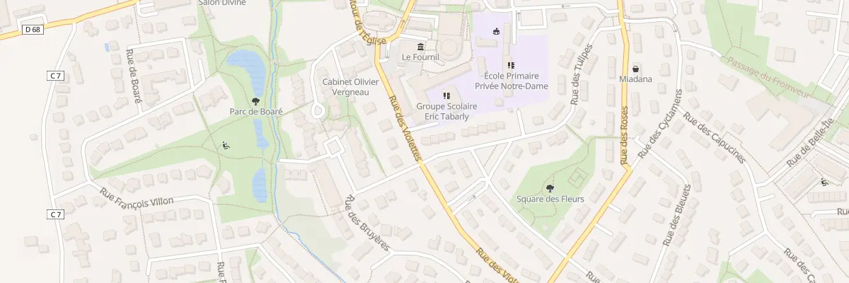 Plan du 1B Rue des Violettes à Vezin-le-Coquet