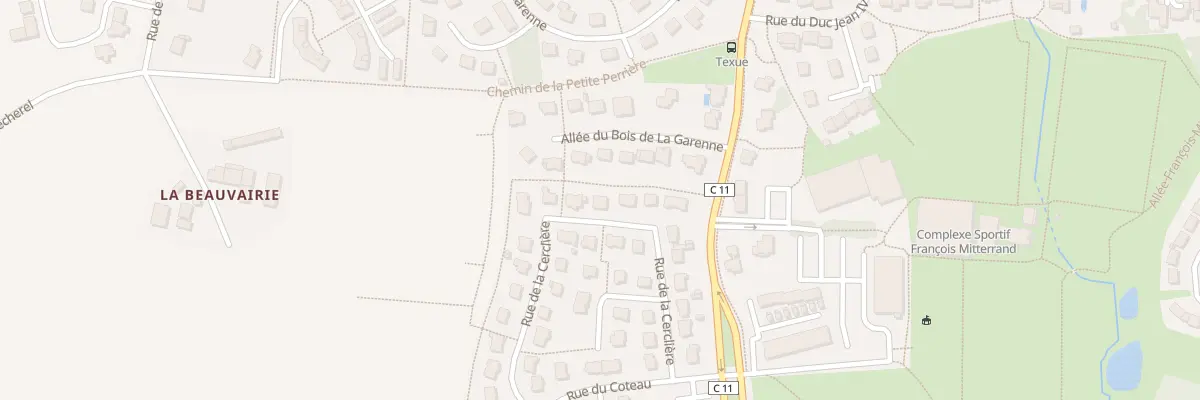 Plan du 20 Rue de la Cerclière à La Mézière