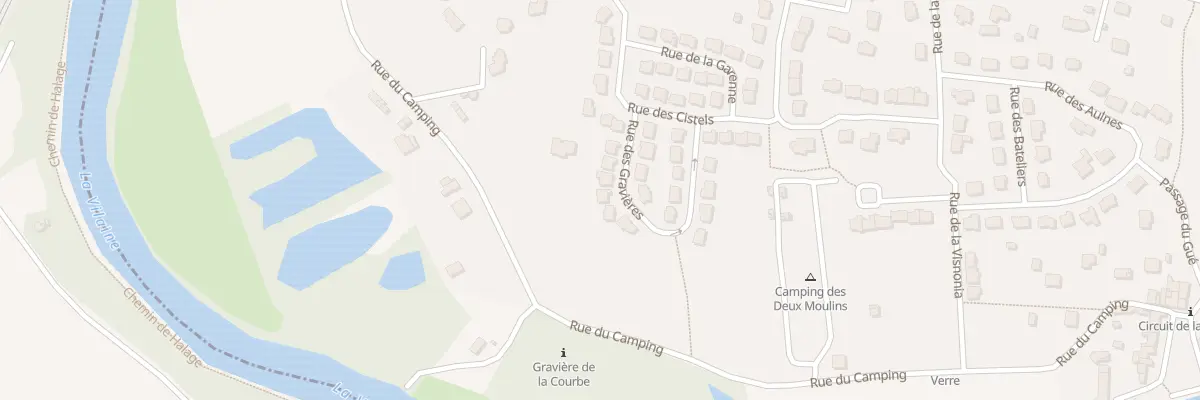 Plan du 14 Rue des Gravières à Bourg-des-Comptes