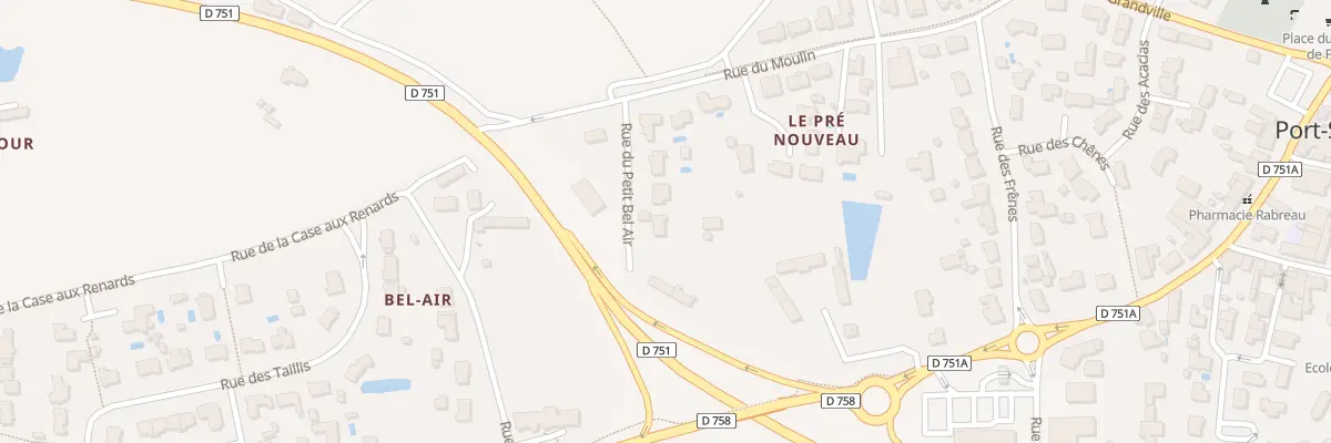 Plan du 7 Rue du Petit Bel Air à Port-Saint-Père