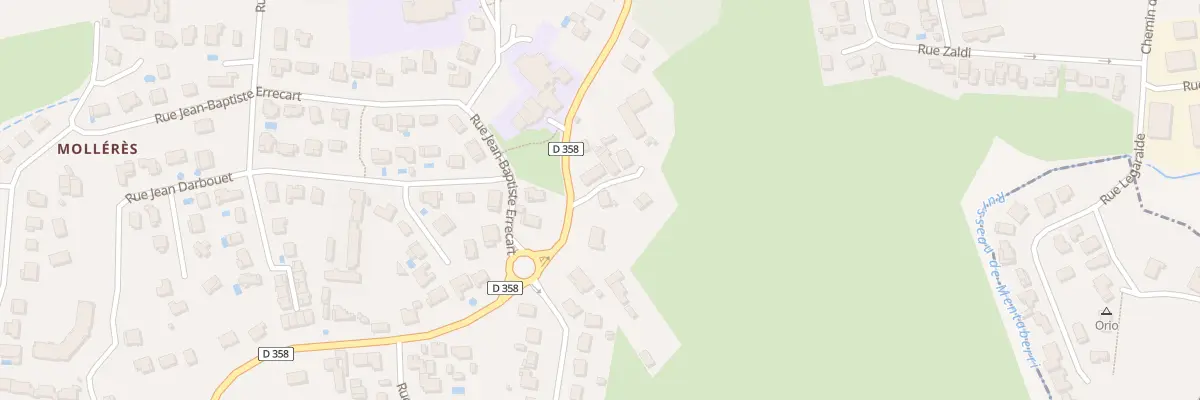 Plan du 9080 Bd de l’Empereur à Hendaye