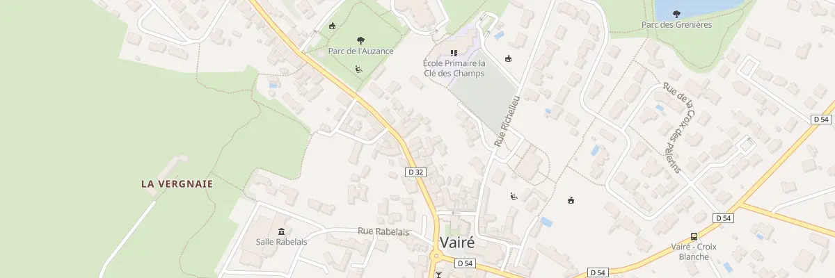Plan du 18 Rue Georges Clemenceau à Vairé