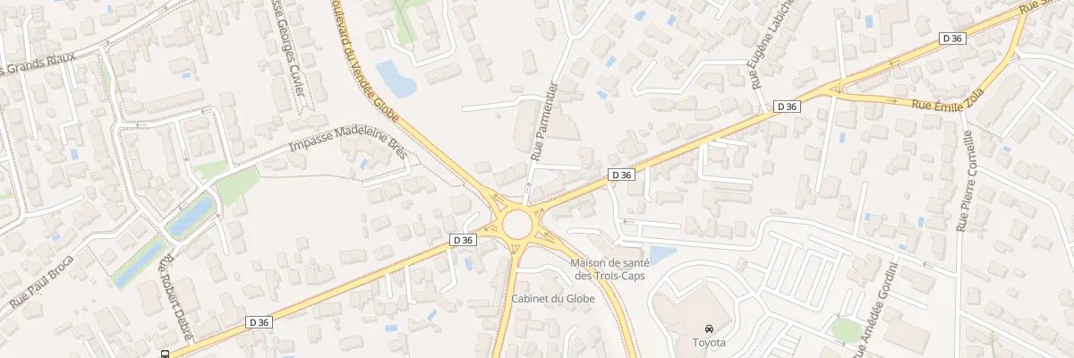 Plan du 116 Rue Simone Veil aux Sables-d’Olonne