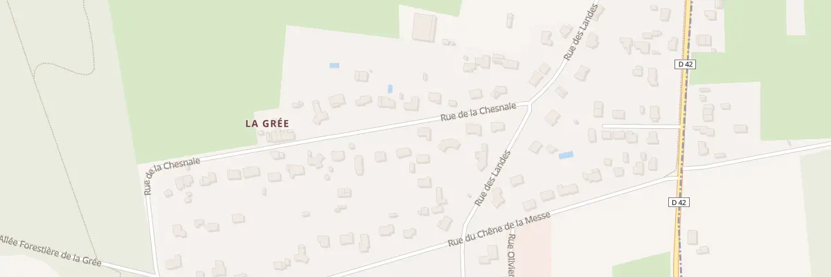 Plan du 5T Rue de la Chesnaie au Gâvre