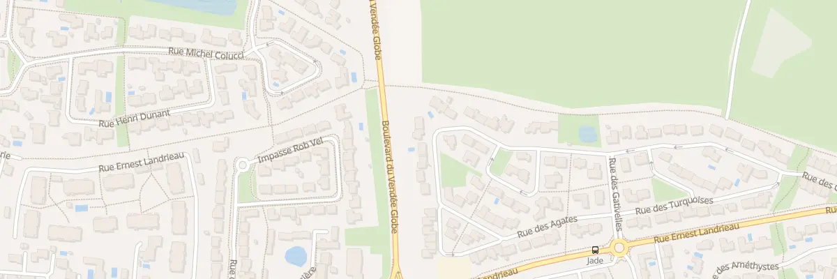 Plan du 25 Rue des Agates aux Sables-d’Olonne