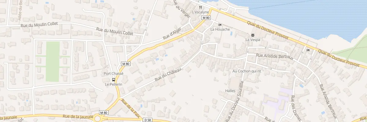 Plan du 32 Rue du Château au Pellerin