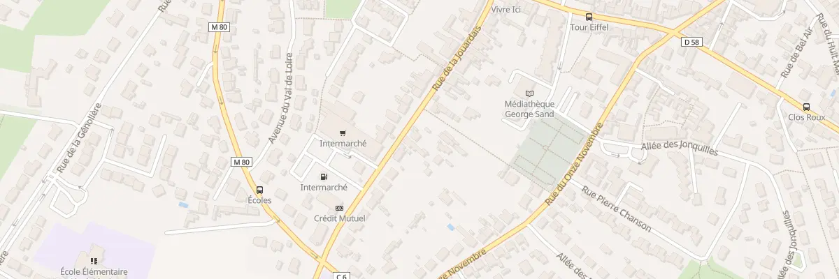 Plan du 29B Rue de la Jouardais au Pellerin