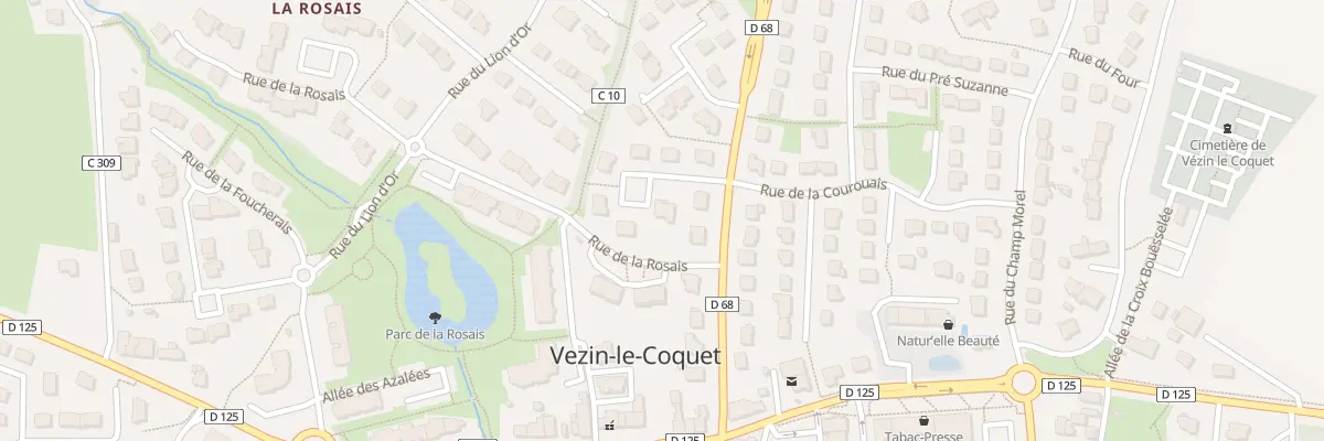 Plan du 7 All du Courtil à Vezin-le-Coquet