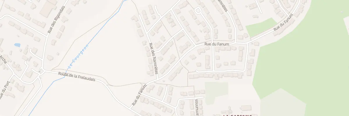 Plan du 42 Rue du Fanum à Blain