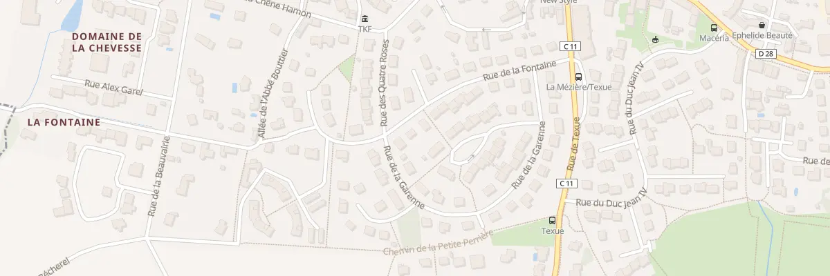 Plan du 19 Rue de la Fontaine à La Mézière