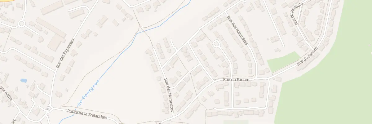 Plan du 23 Rue des Amphores à Blain