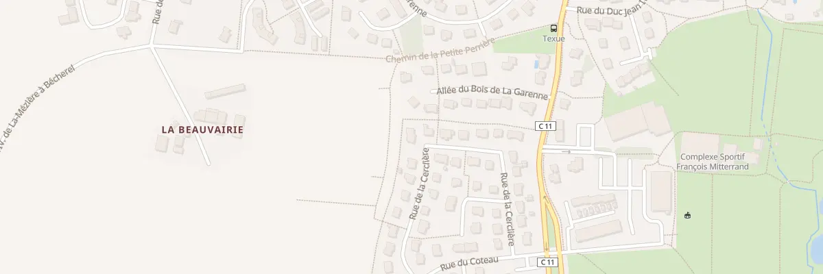 Plan du 26 Rue de la Cerclière à La Mézière