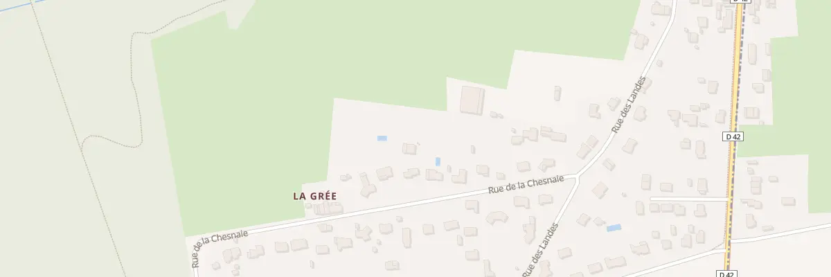 Plan du 10 Rue de la Chesnaie au Gâvre