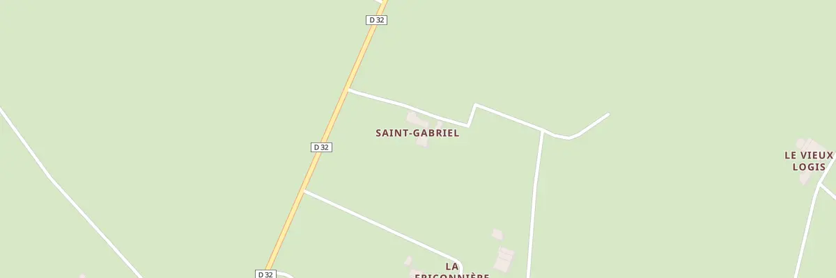 Plan du 1 Saint Gabriel à Vairé