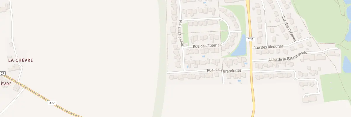 Plan du 3 Rue des Parures à La Mézière