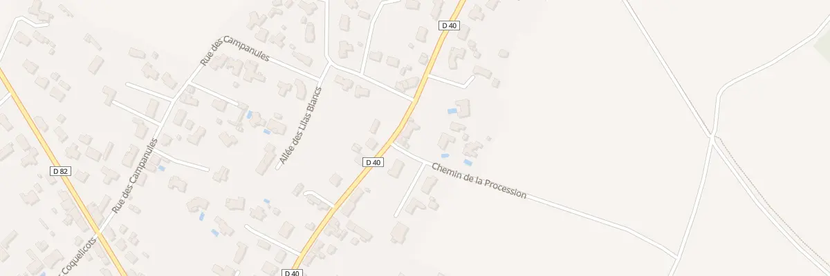 Plan du 38 Rue du bocage à Coëx