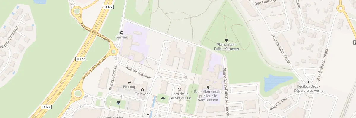 Plan du 2 Rue de Gavrinis à Bruz