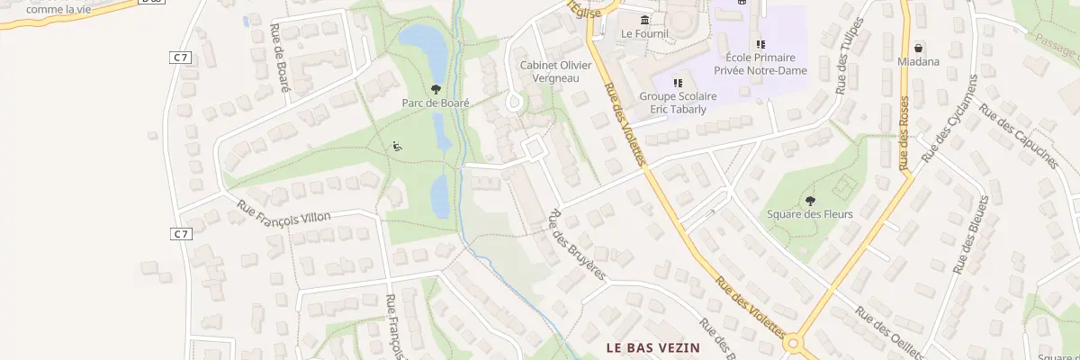 Plan du 14 Rue du Clos Perrigault à Vezin-le-Coquet