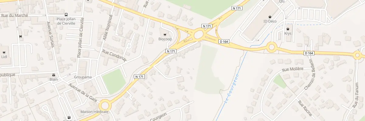 Plan du 59 Bd de la Résistance à Blain