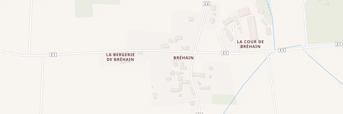 Plan du 15 Brehain à Conquereuil