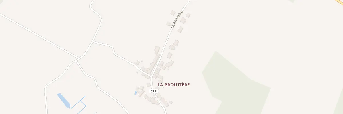 Plan du 9 La Proutiere à Brains