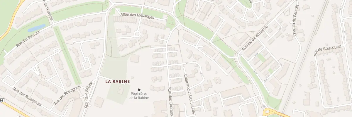 Plan du 34 Rue des Cadrans à Bruz