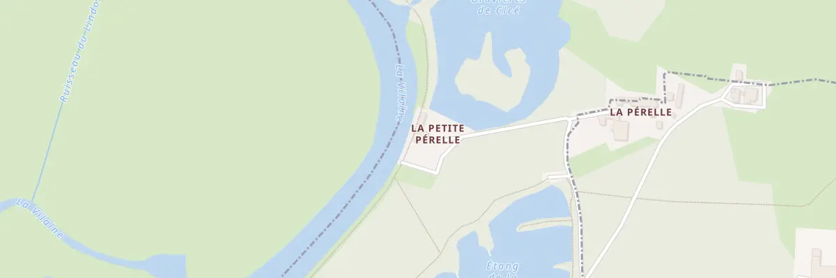 Plan de La Perelle à Saint-Jacques-de-la-Lande