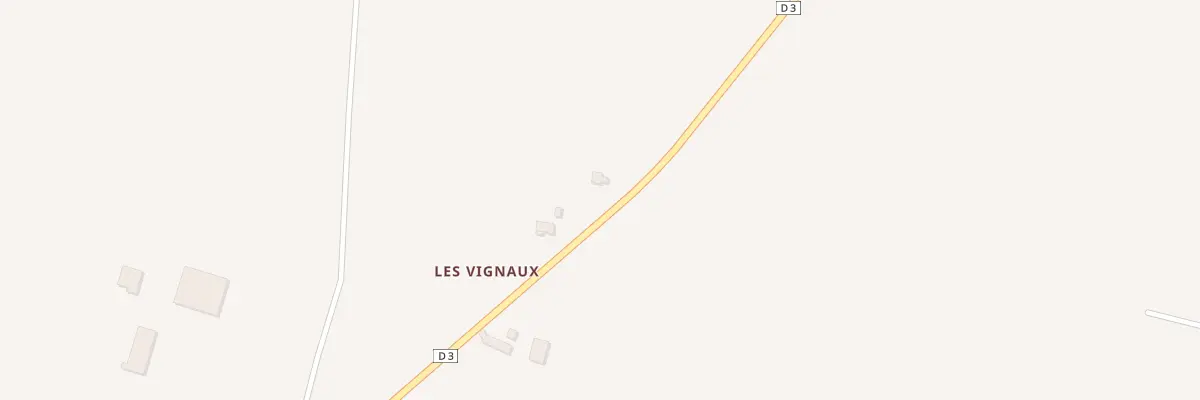 Plan du 2 Les Vignaux à Pierric