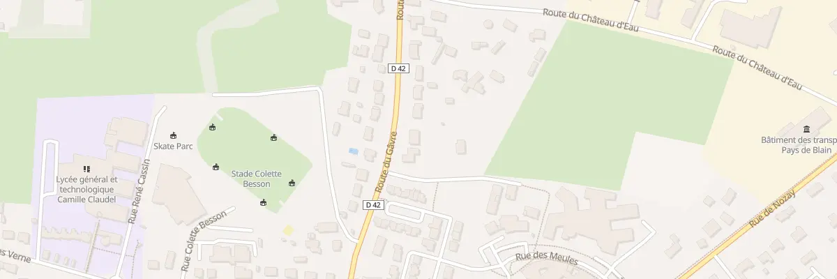 Plan du 51 Rte du Gâvre à Blain