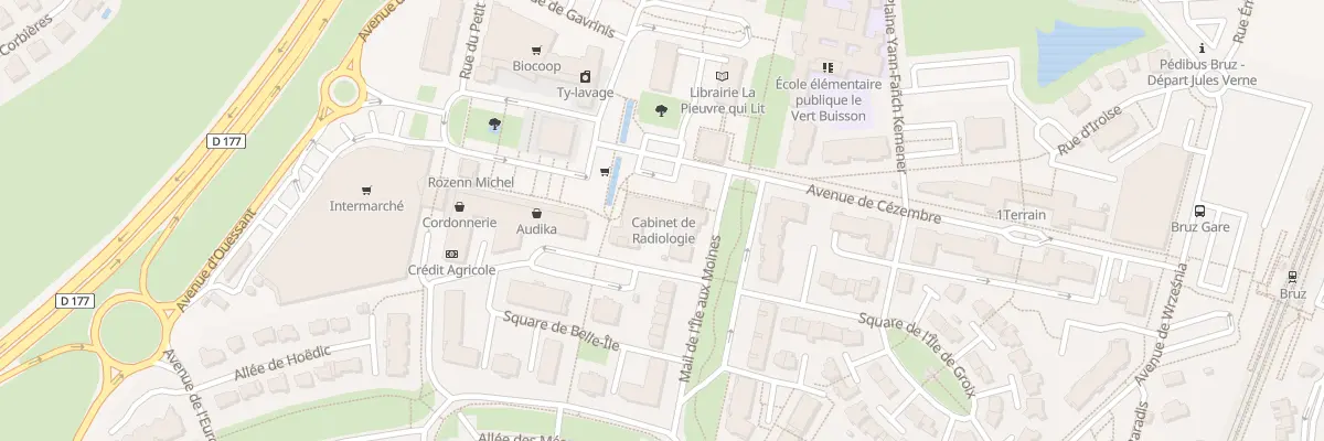 Plan du 12 Pl du Vert Buisson à Bruz