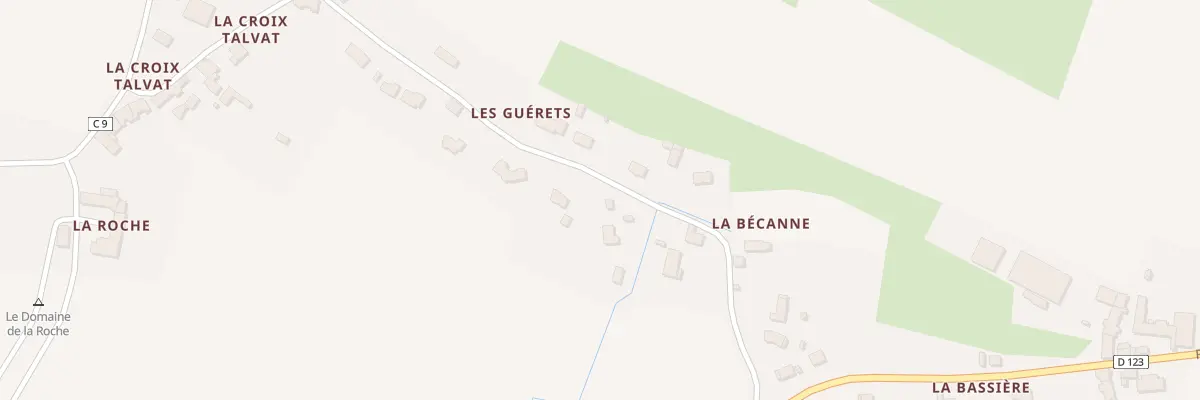 Plan du 2 La Bécanne à Mont-Dol