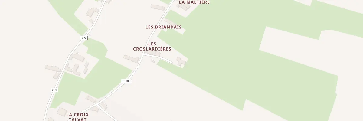 Plan du 6 Les Croslardières à Mont-Dol