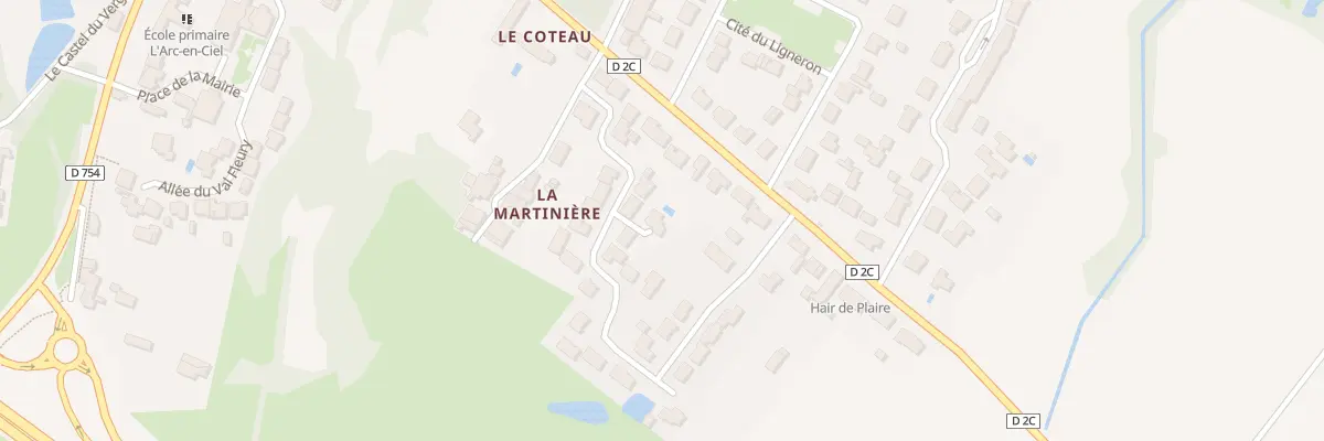 Plan du 13 Rue des Ecureuils à Saint-Christophe-du-Ligneron