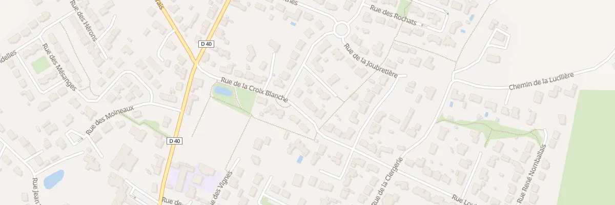 Plan du 24 Rue de la croix blanche à Coëx