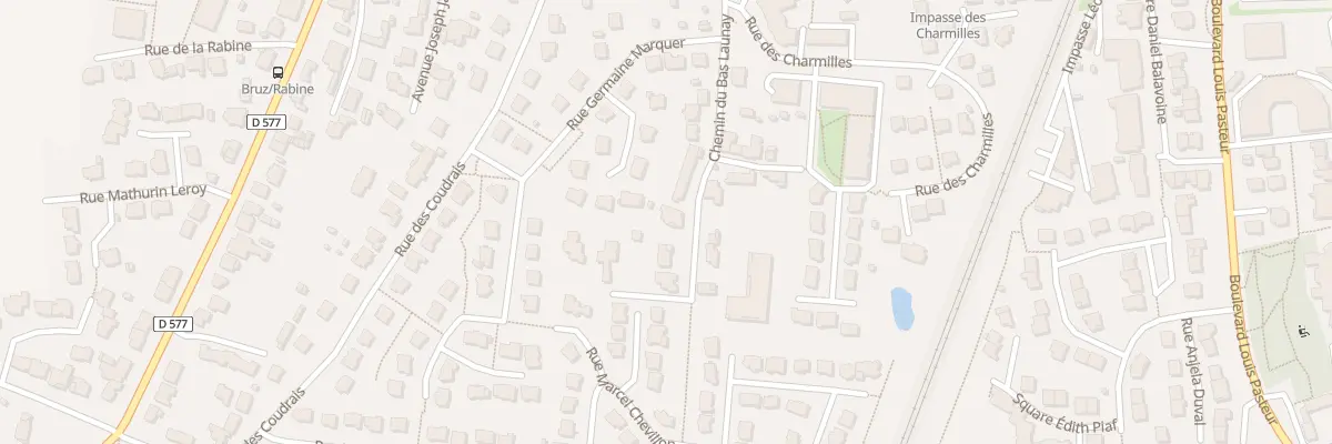 Plan du 6B Che du Bas Launay à Bruz
