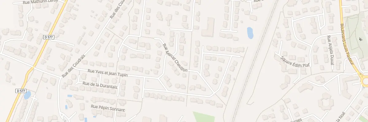 Plan du 17 Rue Marcel Chevillon à Bruz