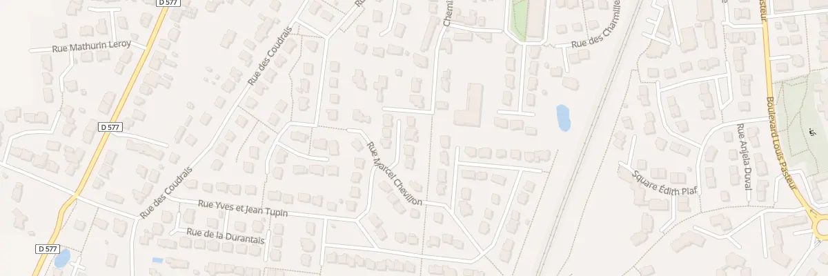 Plan du 11 Rue Marcel Chevillon à Bruz