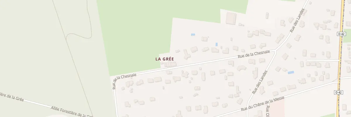 Plan du 14 Rue de la Chesnaie au Gâvre