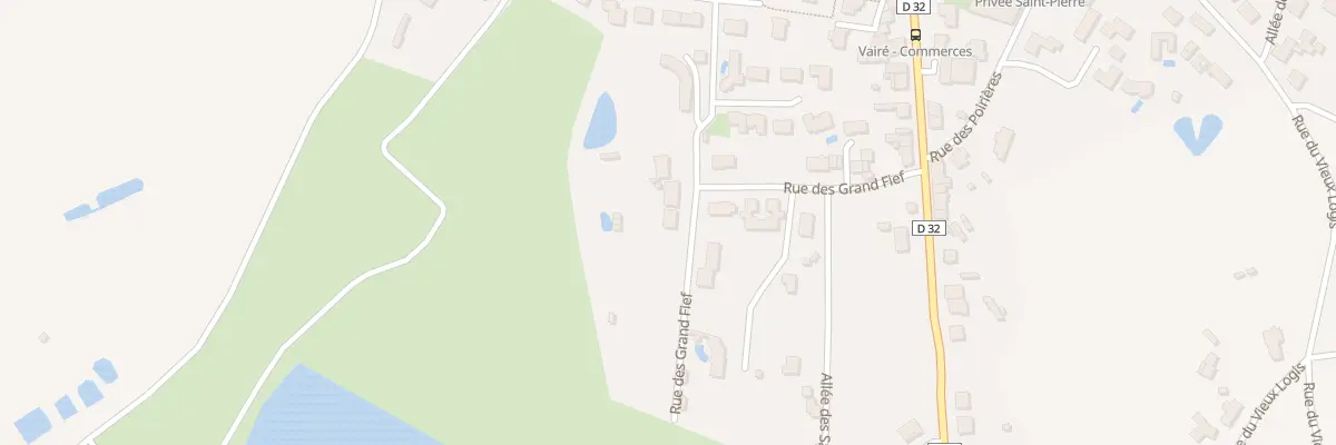 Plan du 18 Rue du Grand Fief à Vairé