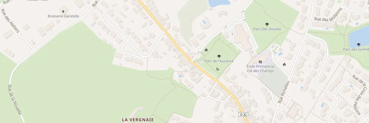Plan du 45 Rue Georges Clemenceau à Vairé
