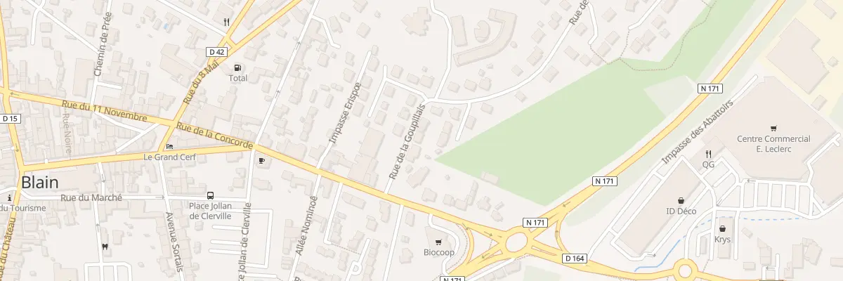 Plan du 781I Lot de la Goupillais à Blain