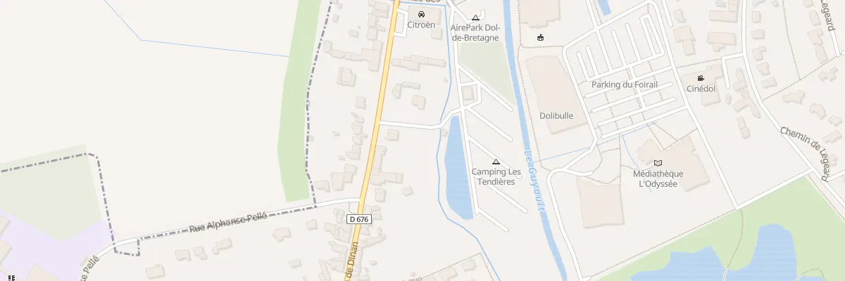 Plan du 7B Rue de Dinan à Dol-de-Bretagne