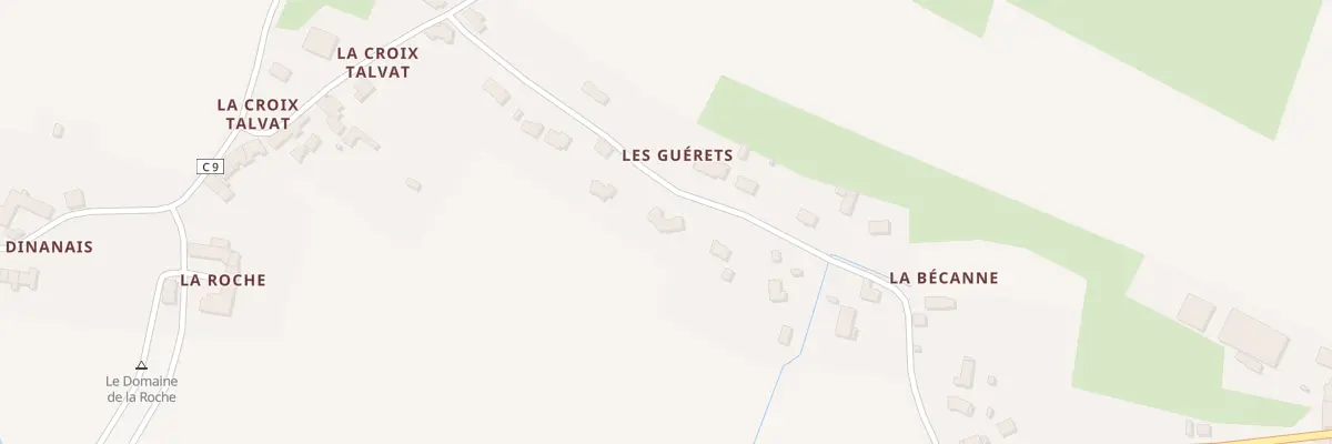Plan du 10B Les Guérets à Mont-Dol