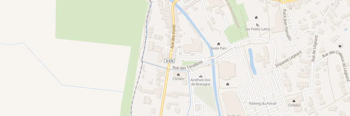 Plan du 37 Rue des Ponts à Dol-de-Bretagne