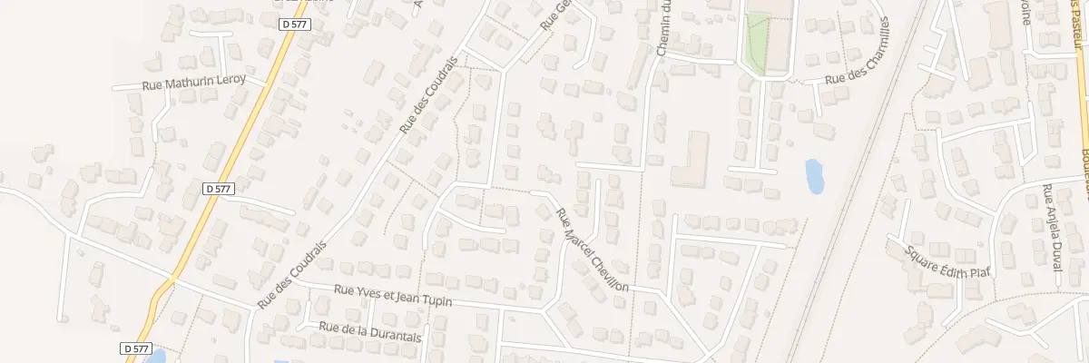 Plan du 1 Rue Marcel Chevillon à Bruz
