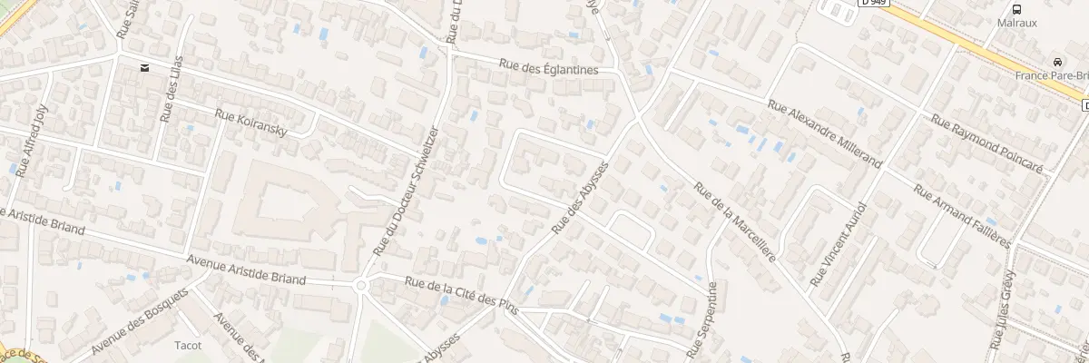 Plan du 9 Rue Samuel de Champlain aux Sables-d’Olonne