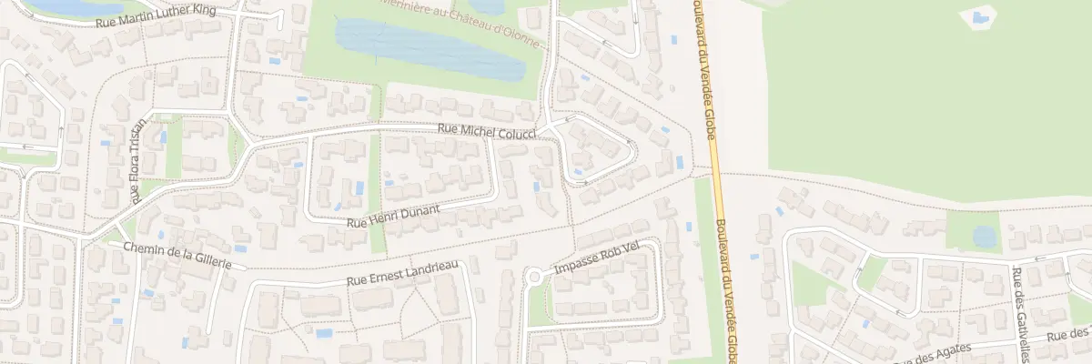Plan du 4 Rue Raoul Follereau aux Sables-d’Olonne