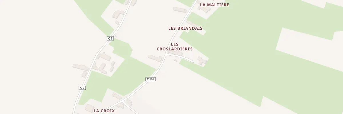 Plan du 5070 Les Croslardières à Mont-Dol