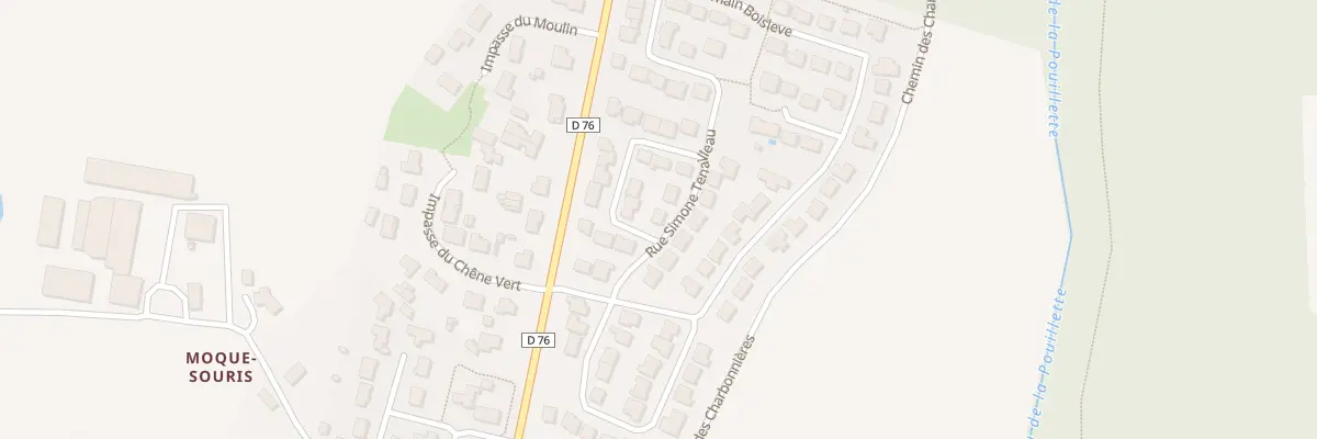 Plan du 28 Rue Simone Tenailleau à Froidfond